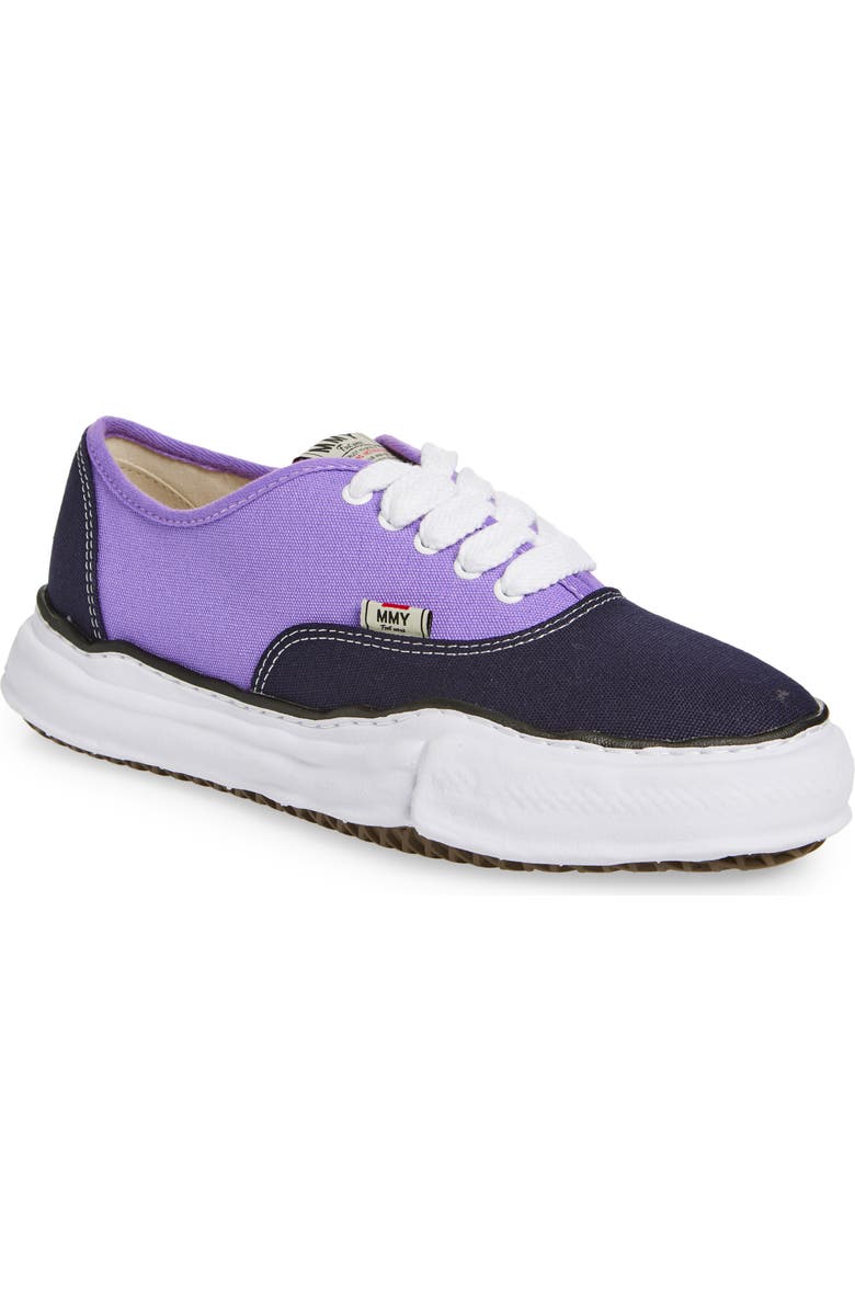 Maison MIHARA YASUHIRO Baker Original Sole Canvas Sneaker, Main, color, Nav/Pur