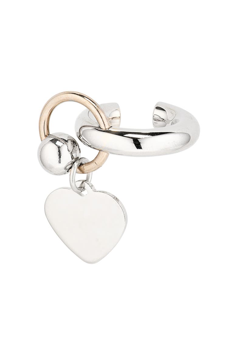 Ronnie Ear Cuff, Main, color, PALLADIUM