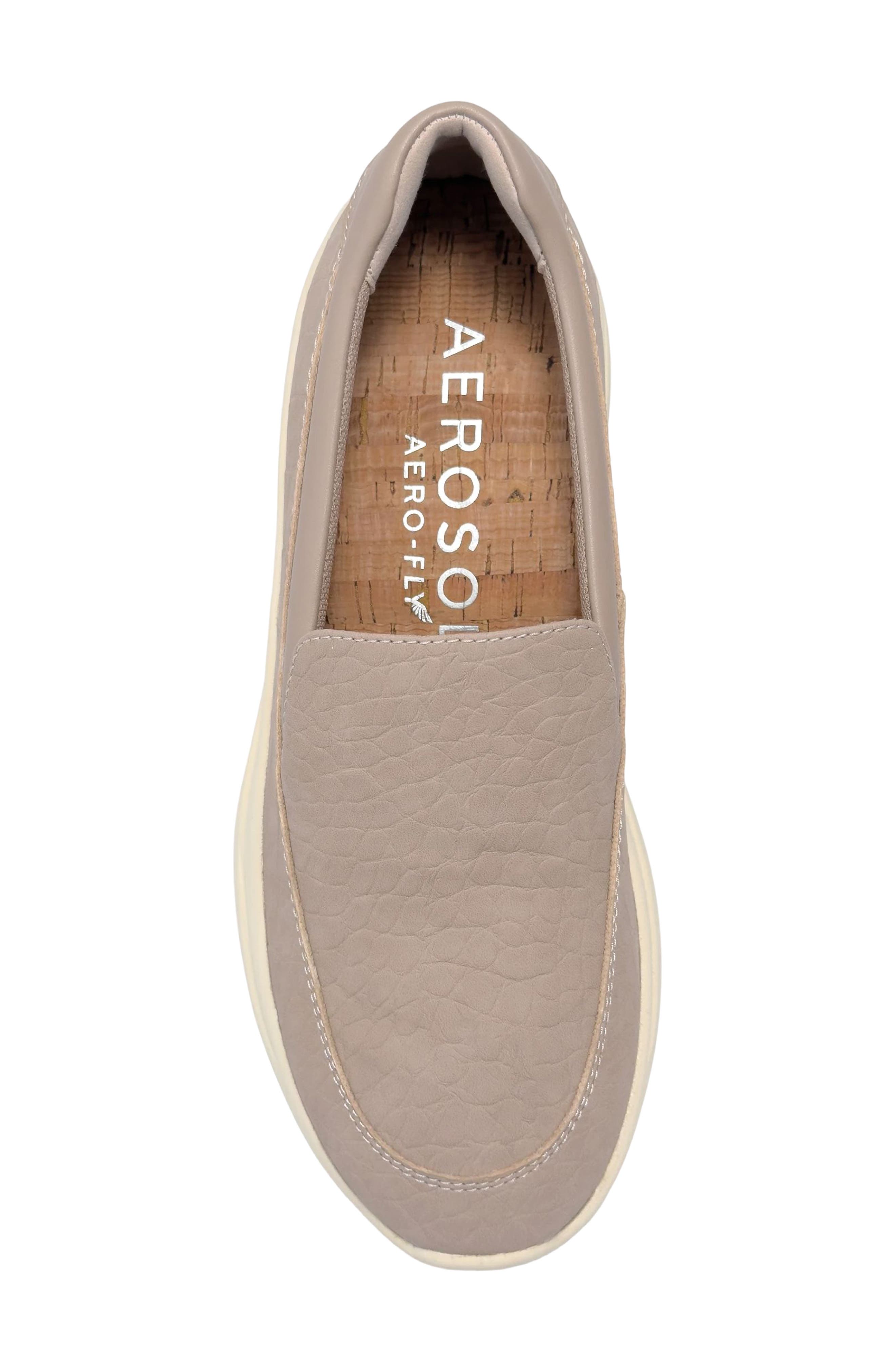 Aerosoles Felice Croc Embossed Sneaker, Alternate, color, 