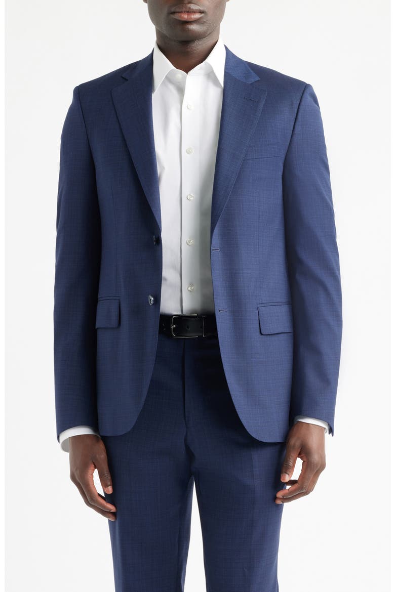 Flynn Classic Fit Navy Wool Suit, Alternate, color, NAVY