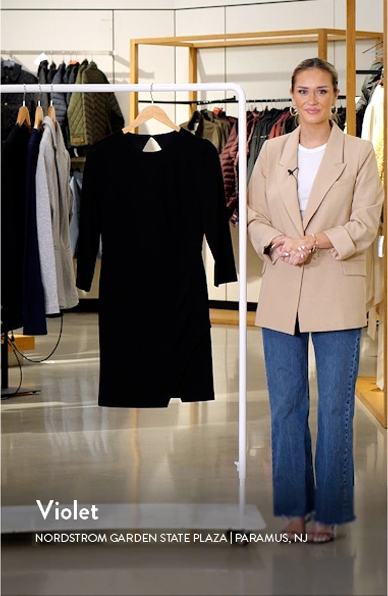 Clip Dot Short Sleeve Dress, sales video thumbnail