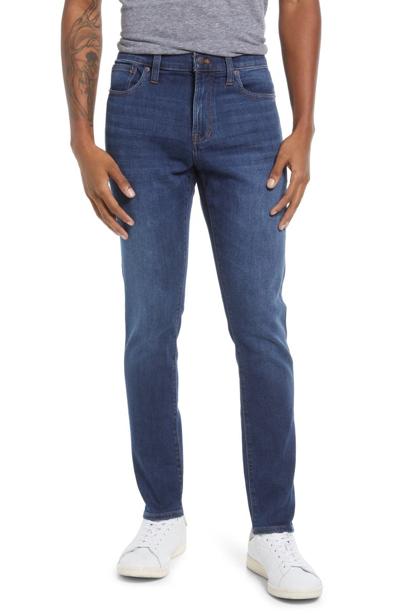 Madewell Instacozy Denim Skinny Jeans, Main, color, 