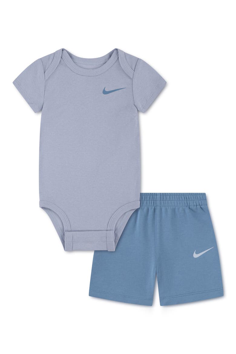 Essentials Bodysuit & Shorts Set, Main, color, U1TWORK BL