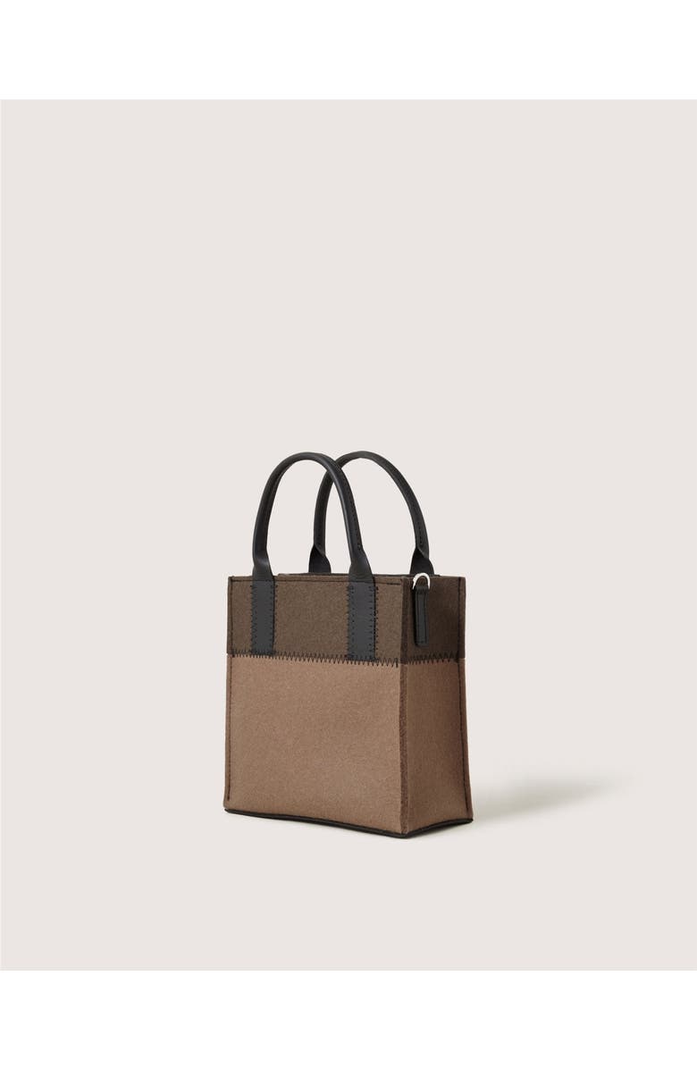 Graf Lantz Jaunt Merino Wool Mini Tote, Alternate, color, Cumin & Tobacco