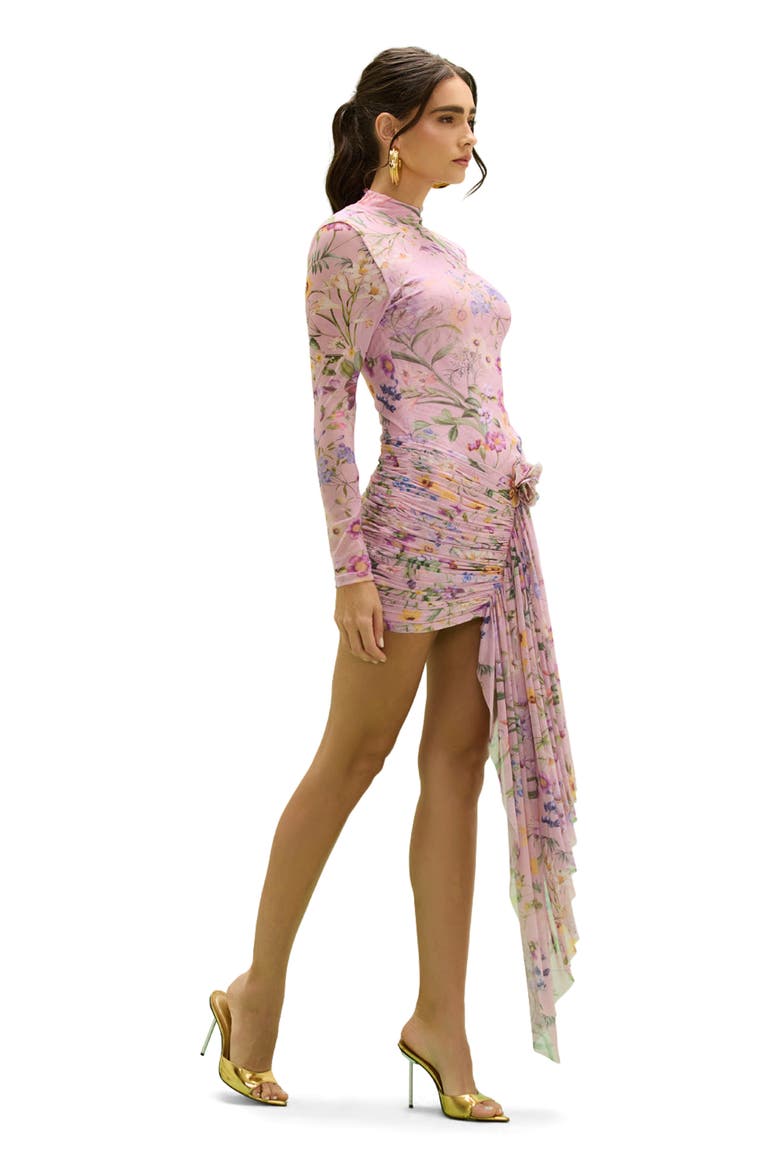 Heather Mini Dress, Alternate, color, PINK
