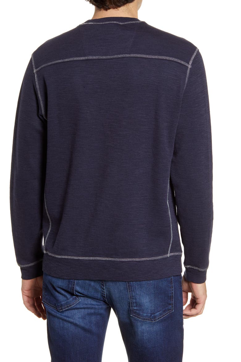 Tomma Bahama Tobago Bay Crewneck Sweatshirt, Alternate, color, OCEAN DEEP