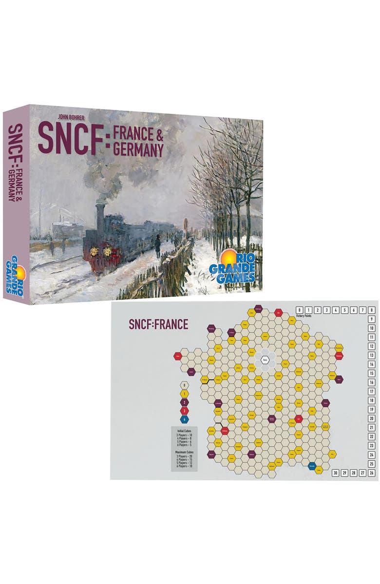 Rio Grande Games Sncf France & Germany Ages 14+, Alternate, color, Multicolored