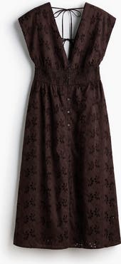 H&M Broderie-anglaise Cotton Dress