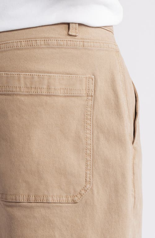 Bp. Relaxed Fit Stretch Canvas Workwear Pants In Tan Amphora