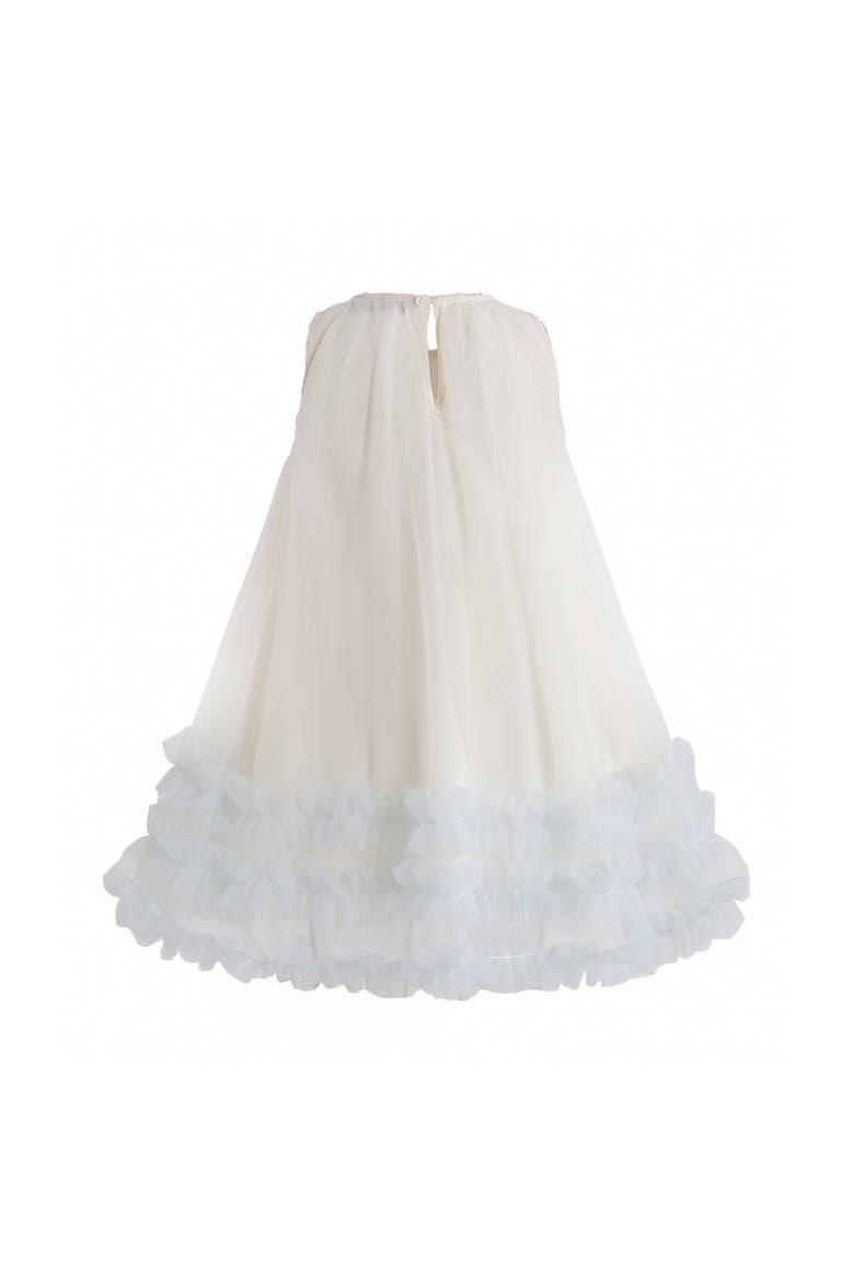 Nayara Bow Dress, Alternate, color, Blue