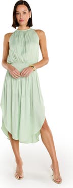 The Noli Shop Emelia Halter Dress