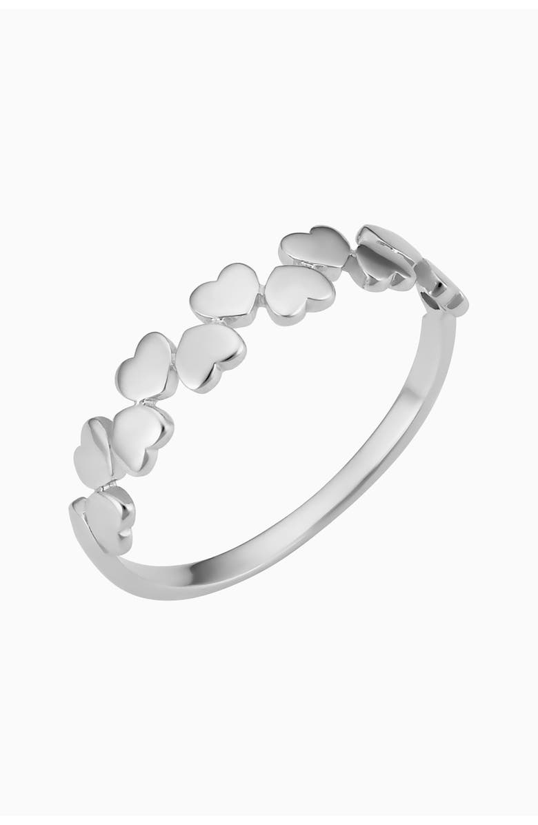 Oradina 14K White Gold Love Story Ring, Main, color, White Gold