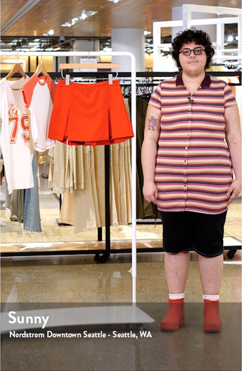 Box Pleat Miniskort, sales video thumbnail