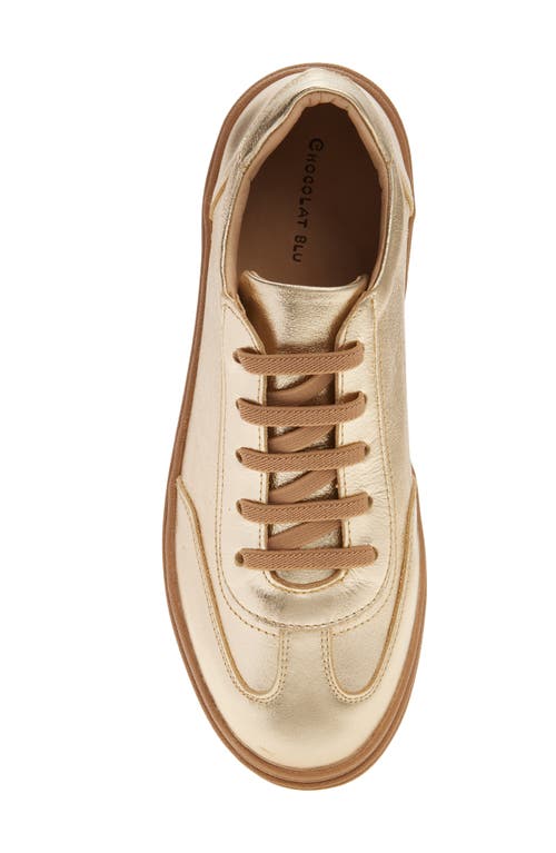 Chocolat Blu Varen Platform Sneaker In Brown