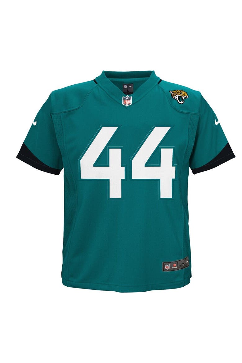 Toddler Nike Travon Walker Teal Jacksonville Jaguars Game Jersey, Alternate, color, Teal