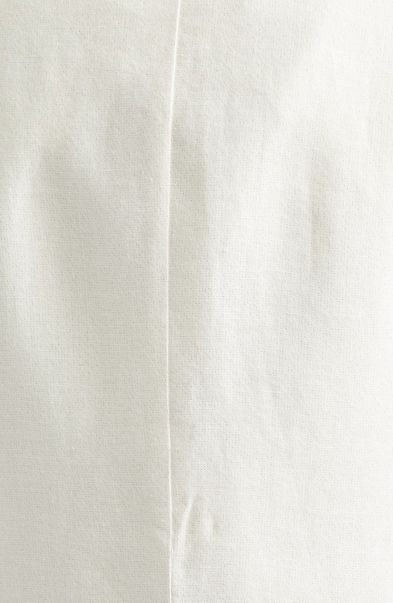 Eleventy Double Breasted Linen Blend Blazer, Alternate, color, 00 Ivory