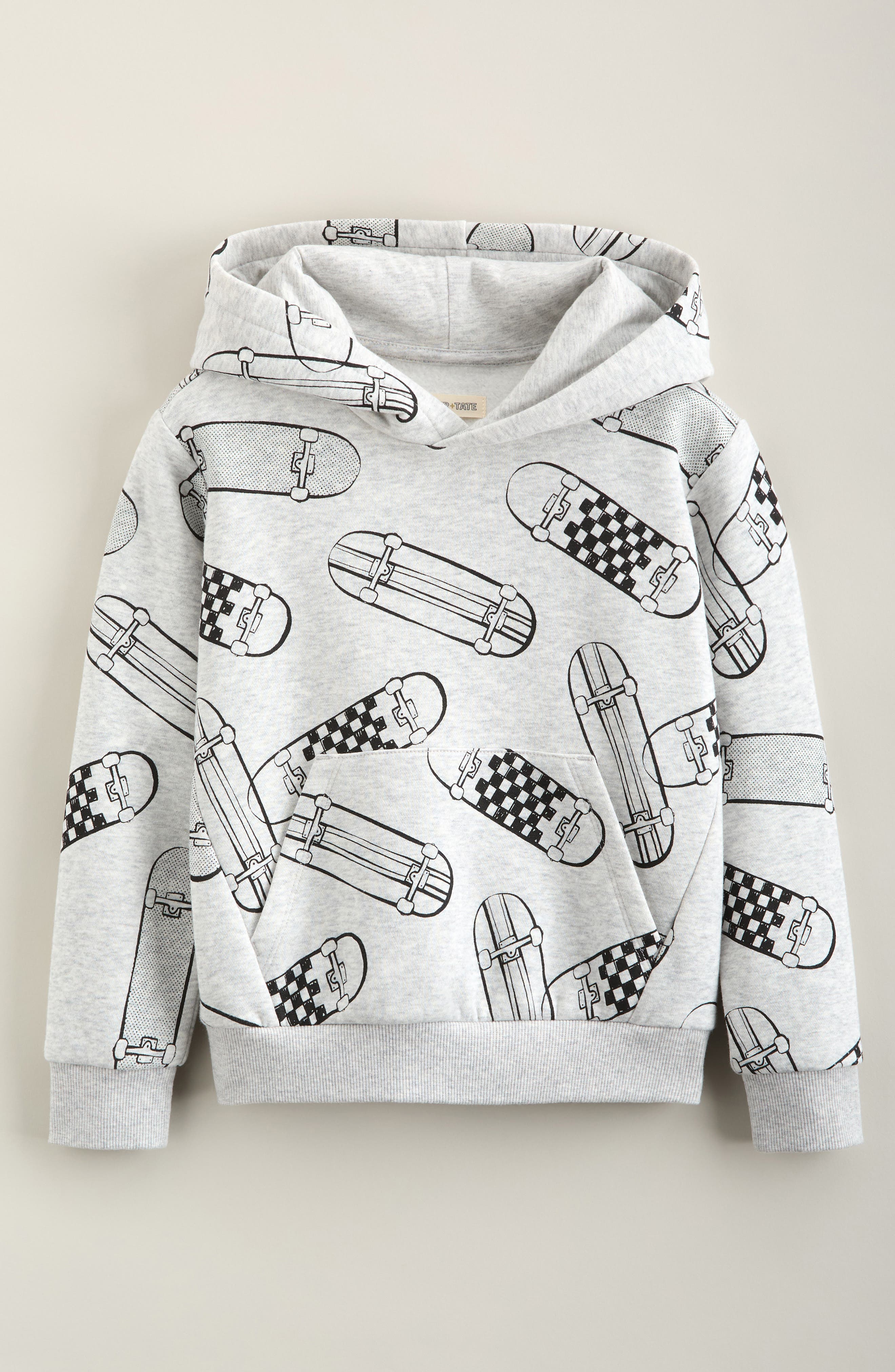 selected GREY LIGHT HEATHER SKATEBOARDS