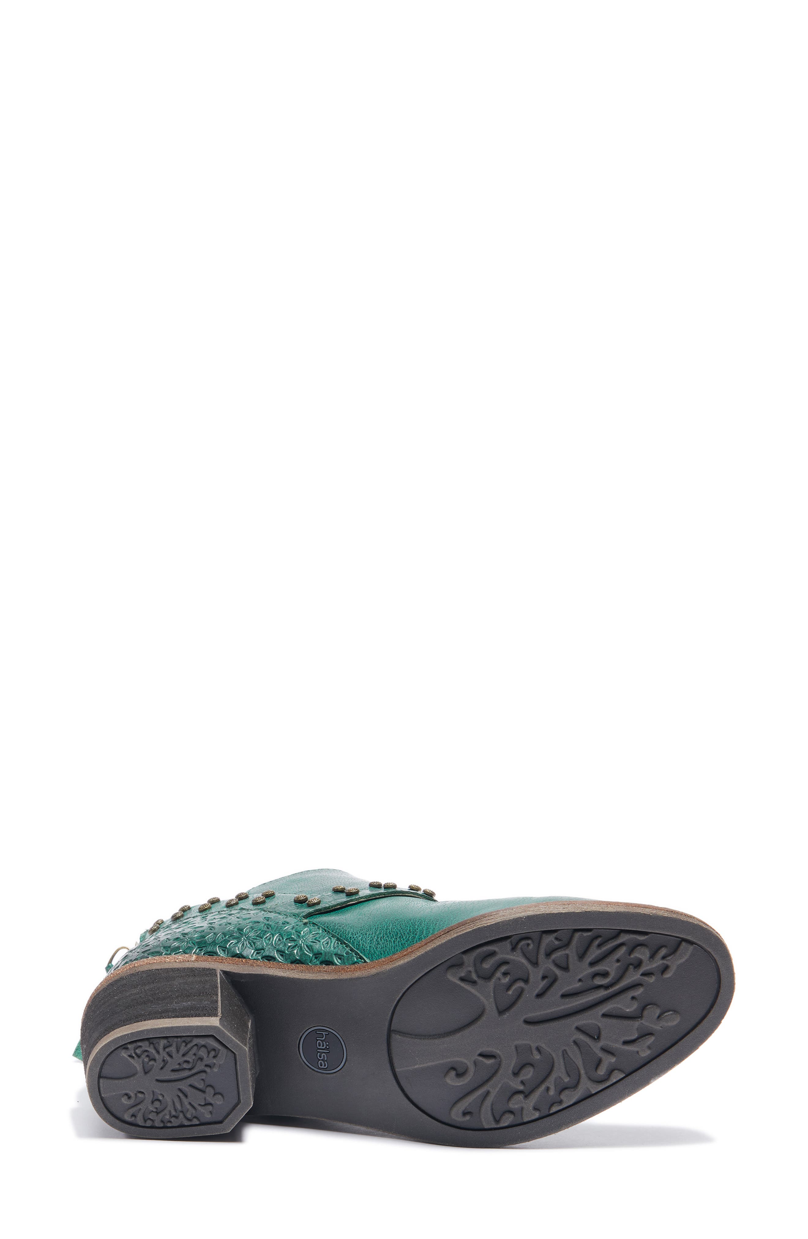 Melania Bootie, Alternate, color, DARK GREEN