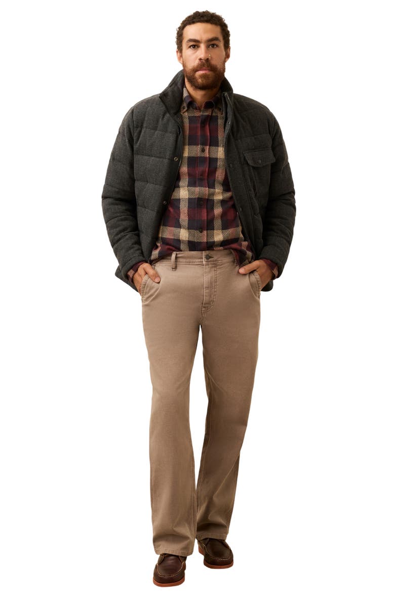 Faherty Teton Valley Deck Jacket, Alternate, color, Dark Steel Charcoal Twill