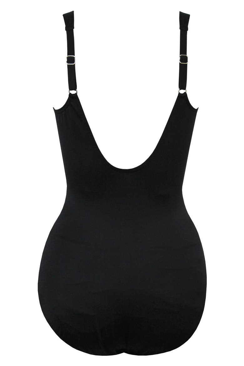 Solid Sanibel DD-Cup One-Piece Swimsuit, Alternate, color, BLACK
