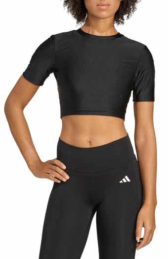 Performance Short Sleeve Crop T-Shirt