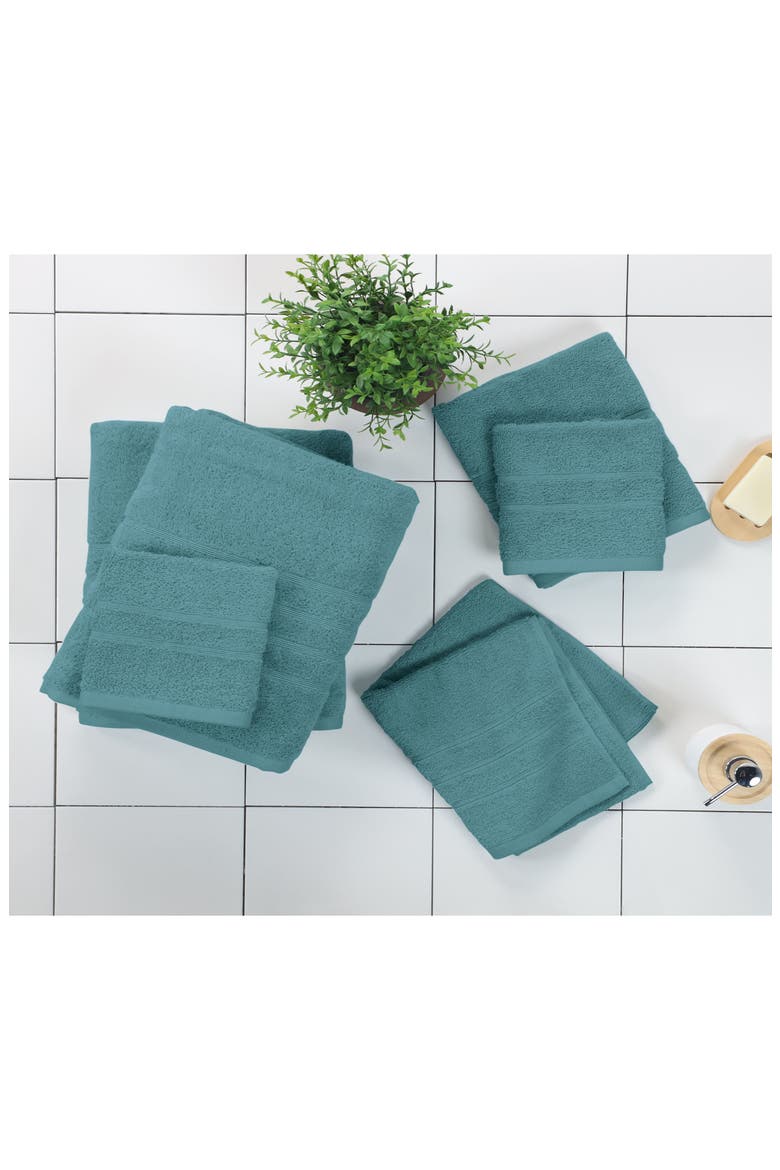 Ultimate 6-Piece Towel Set, Alternate, color, LARKSPUR TEAL