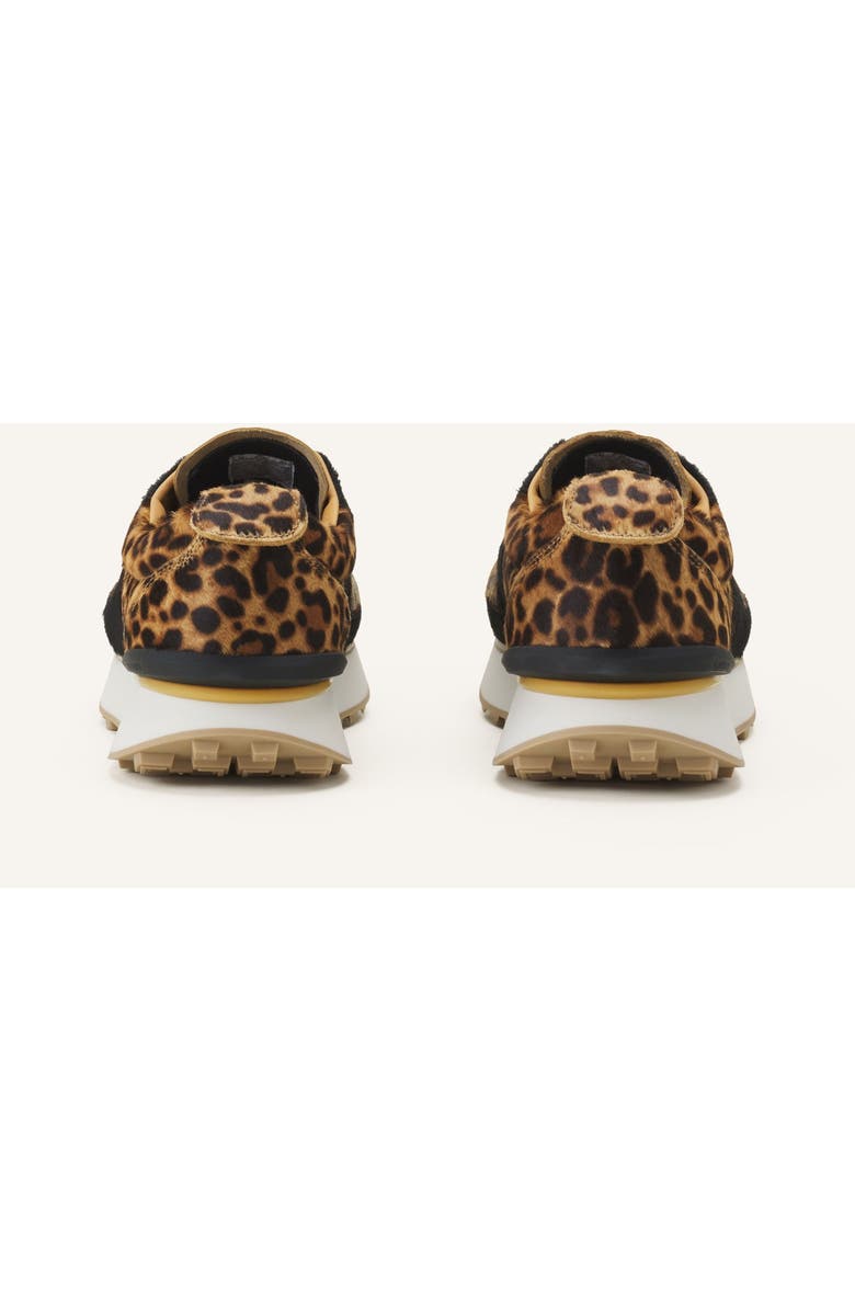 Lanvin Leopard Print Bumpr Sneakers In Pony, Alternate, color, Beige/Black