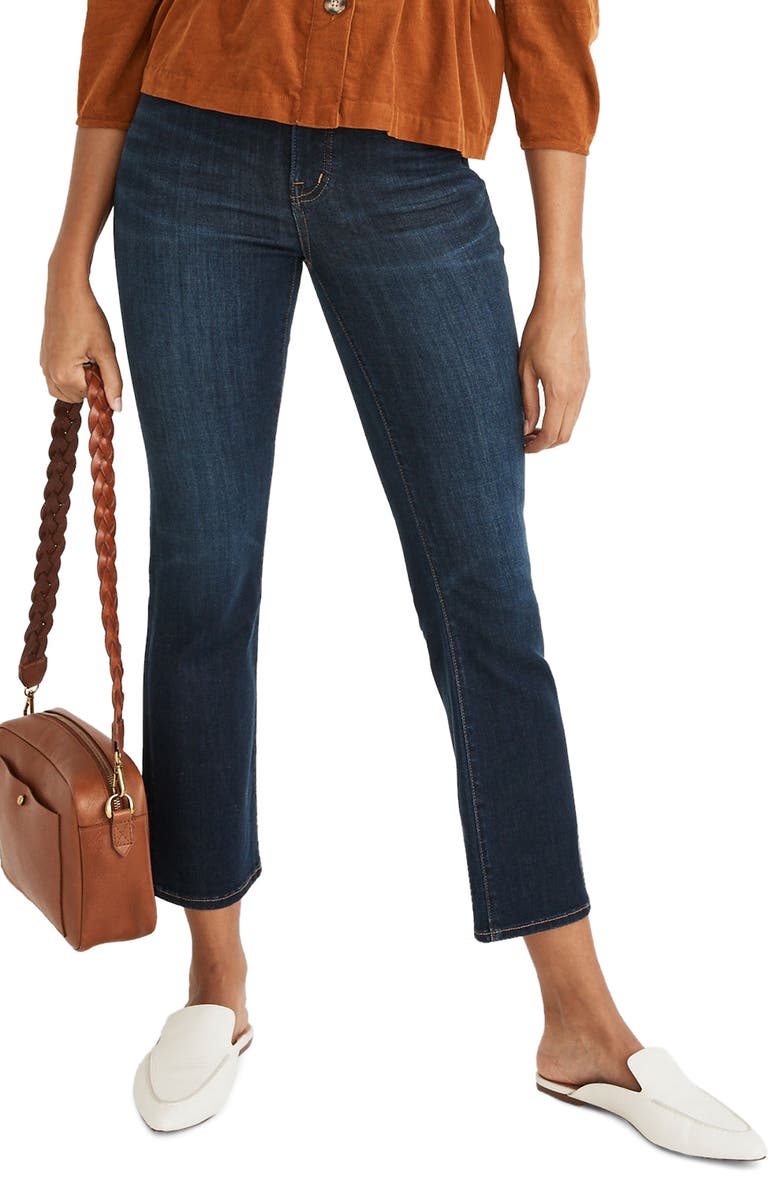 Madewell Cali High Waist Demi Boot Jeans, Main, color,