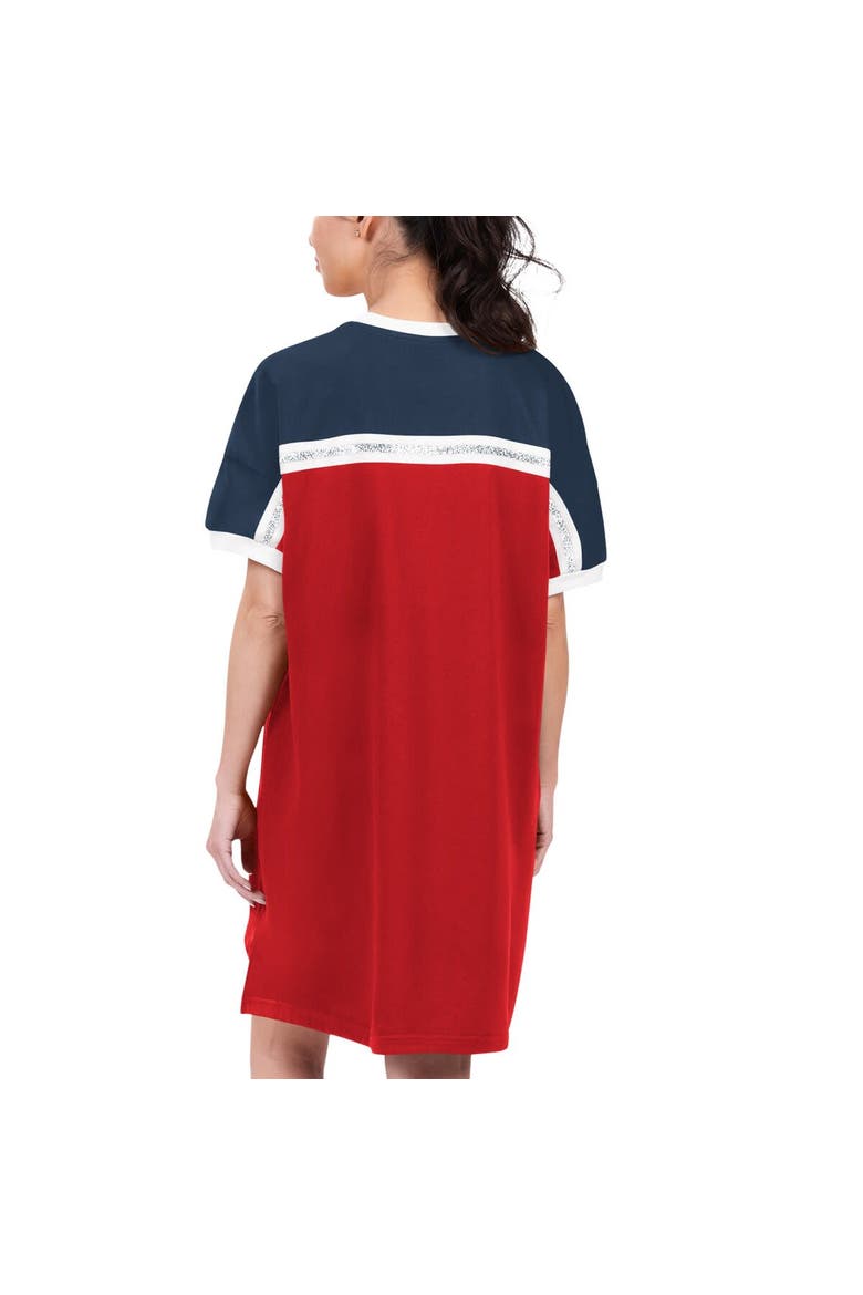 Women's G-III 4Her by Carl Banks Red/Navy St. Louis Cardinals Circus Catch Sneaker Dress, Alternate, color, Red
