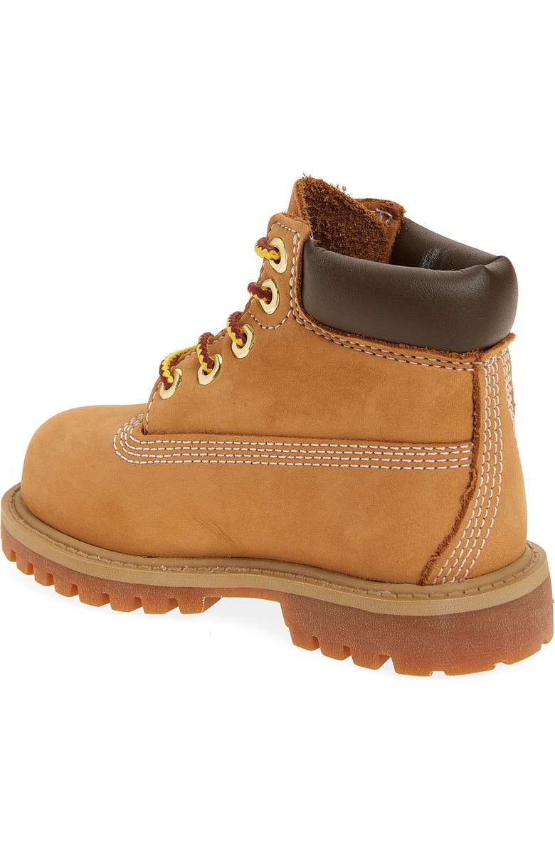Timberland Kids' 6-Inch Waterproof Classic Boot, Alternate, color, Wheat