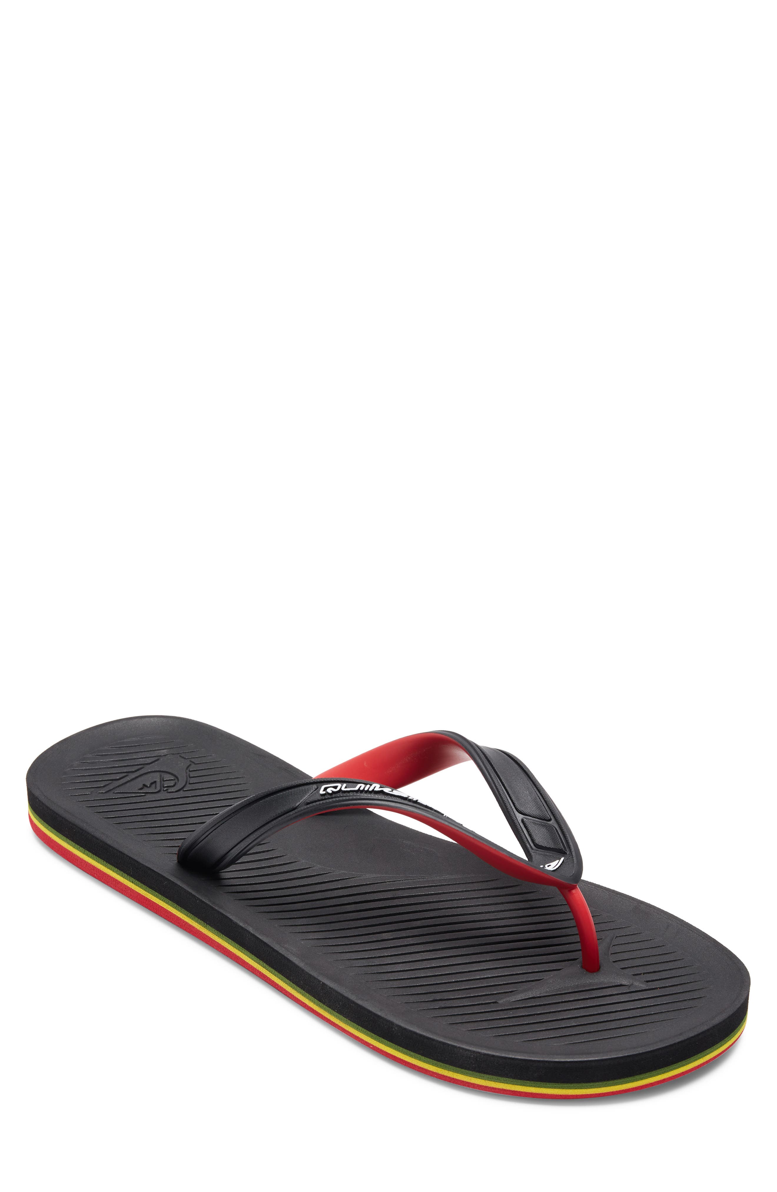 Quiksilver Haleiwa Core Water Resistant Flip Flop, Main, color, 