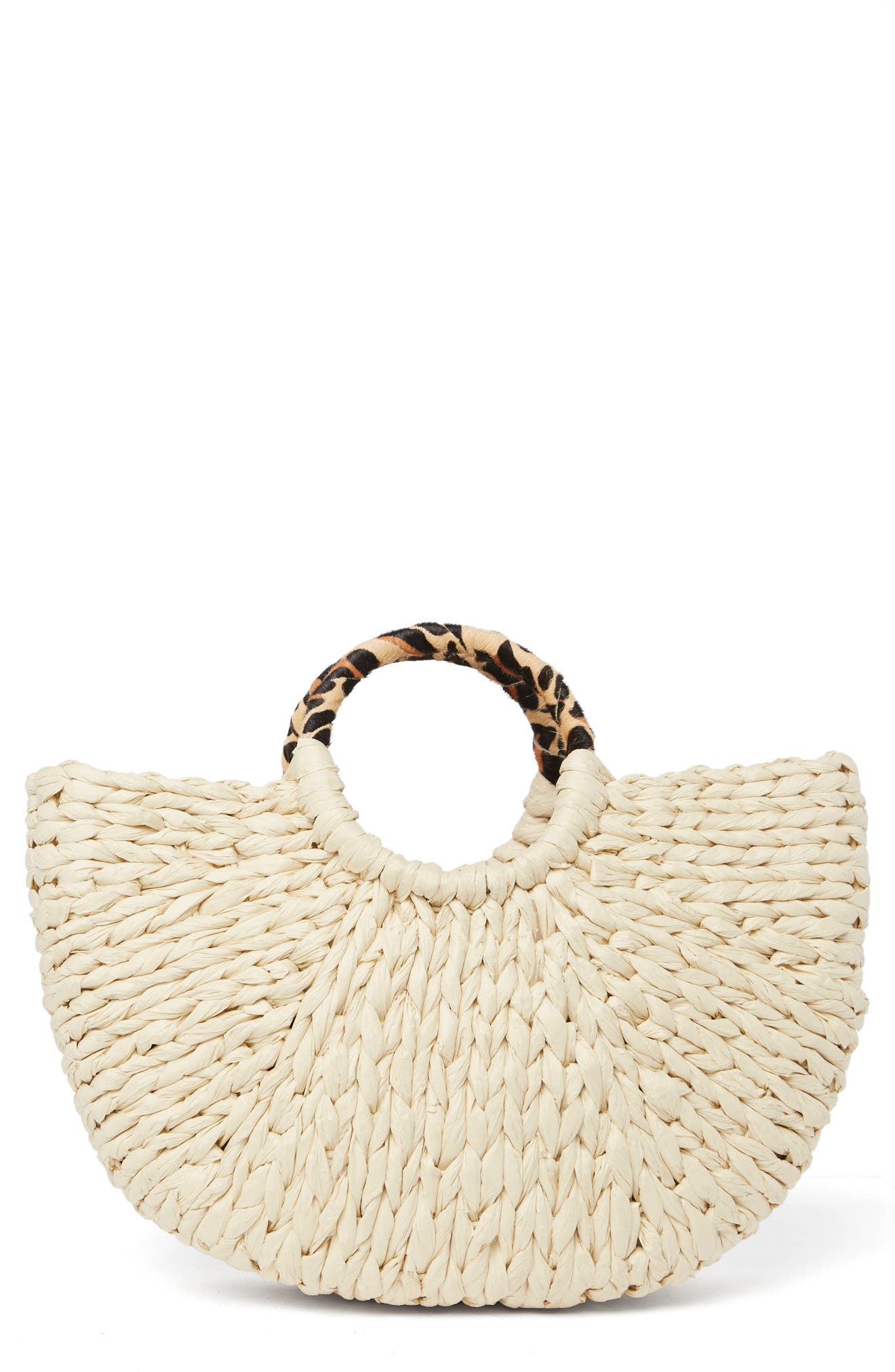 BTB Los Angeles Wild Thing Small Straw Bag (Men) | Nordstromrack