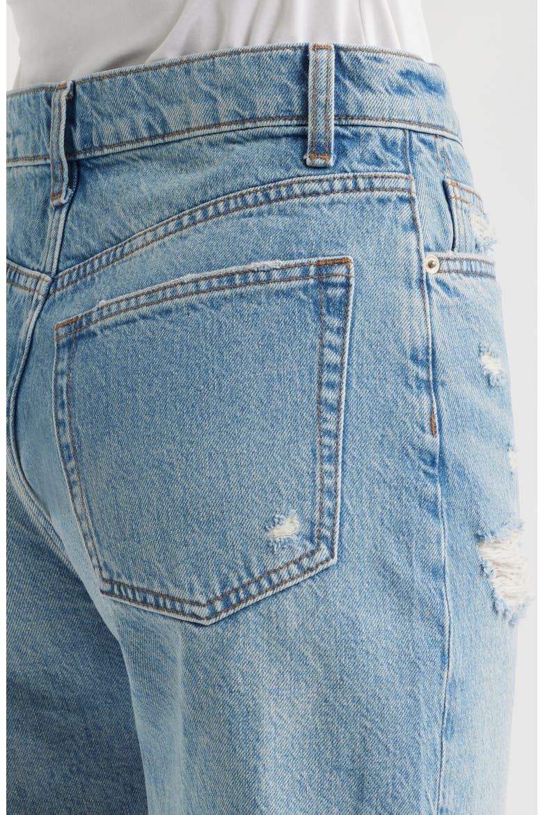 Raye Relaxed Denim Shorts, Alternate, color, PAIDGE