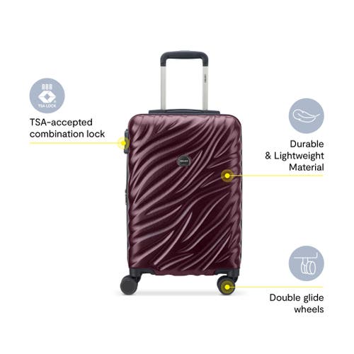 DELSEY PARIS DELSEY PARIS ALEXIS HARDSIDE 21-INCH CARRY-ON EXPANDABLE SPINNER LUGGAGE