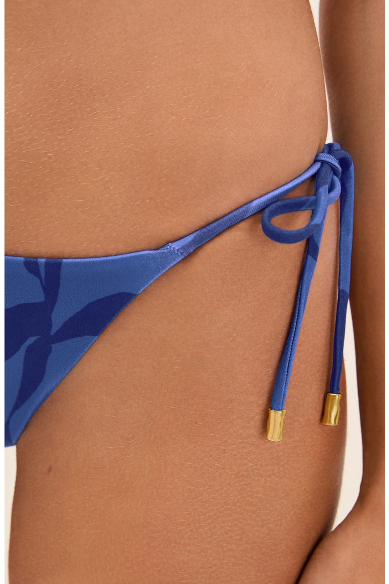 Side Tie Bikini Bottoms, Alternate, color, BLUE MULTI