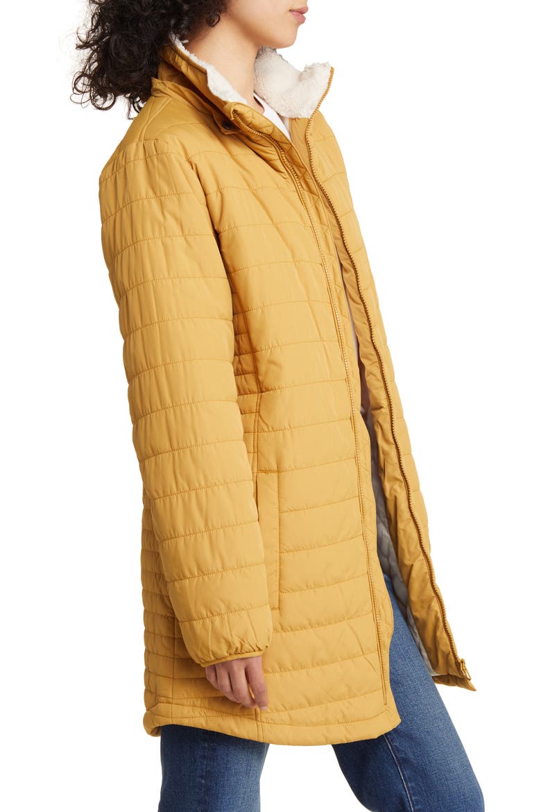 Anti Series Anoeta Water Resistant Quilted Jacket, Alternate, color, TOBACCO