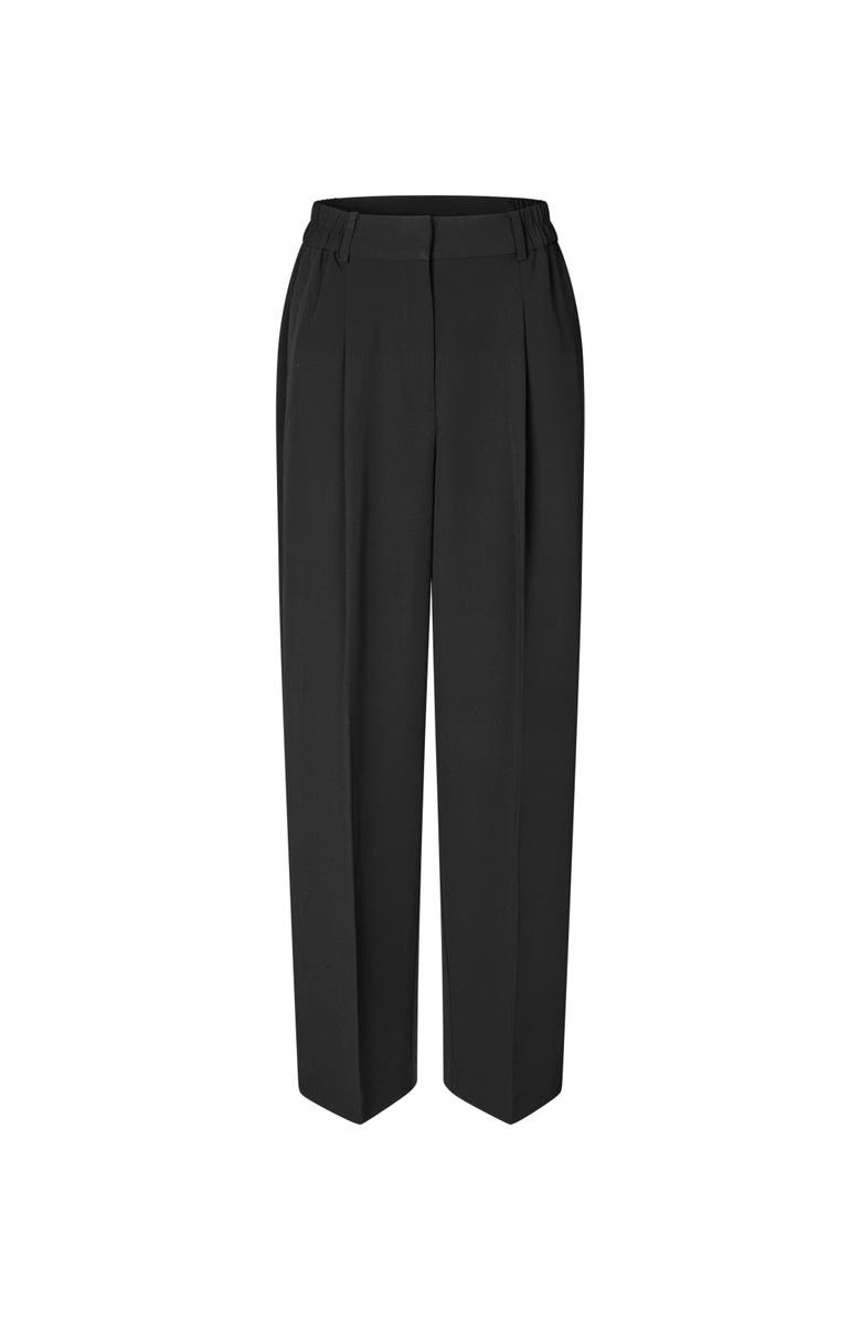 Masai Copenhagen Mapryscian High Waisted Wide Leg Pants, Alternate, color, Black