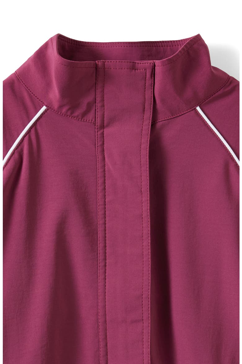 Kid's Active Funnel Neck Jacket, Alternate, color, Berry Jam