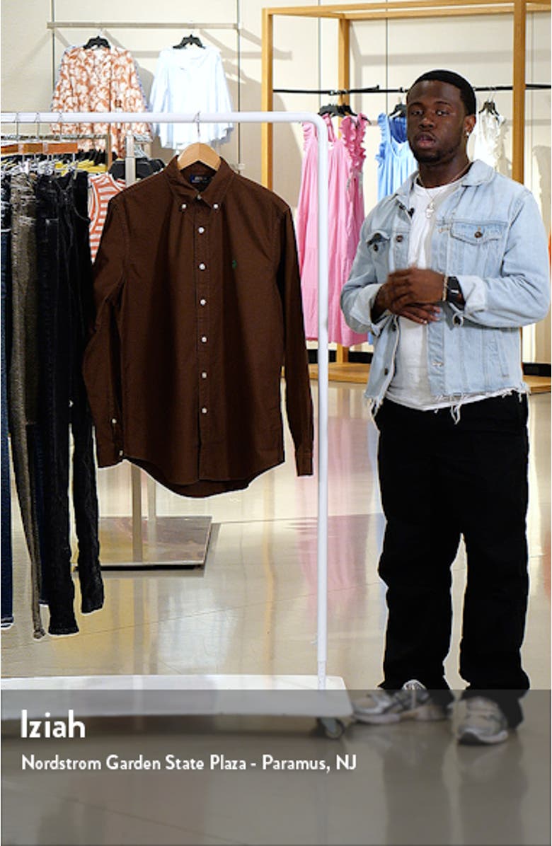 Cotton Oxford Button-Down Shirt, sales video thumbnail