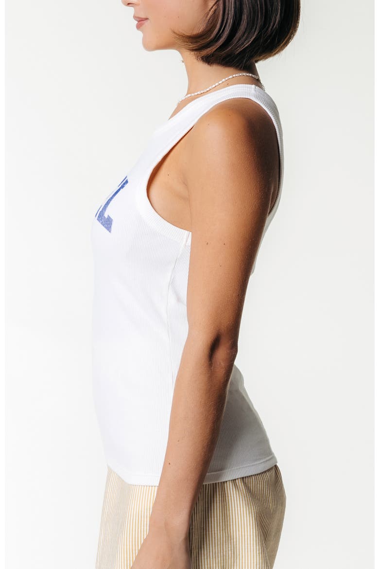 Sachi Rebel Rib Tanktop, Alternate, color, Off white