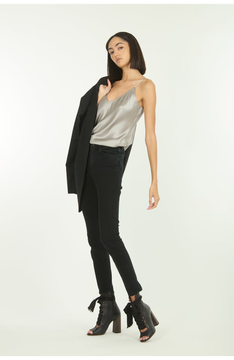 SECRET MISSION Adina Cami Top, Alternate, color, Sliver