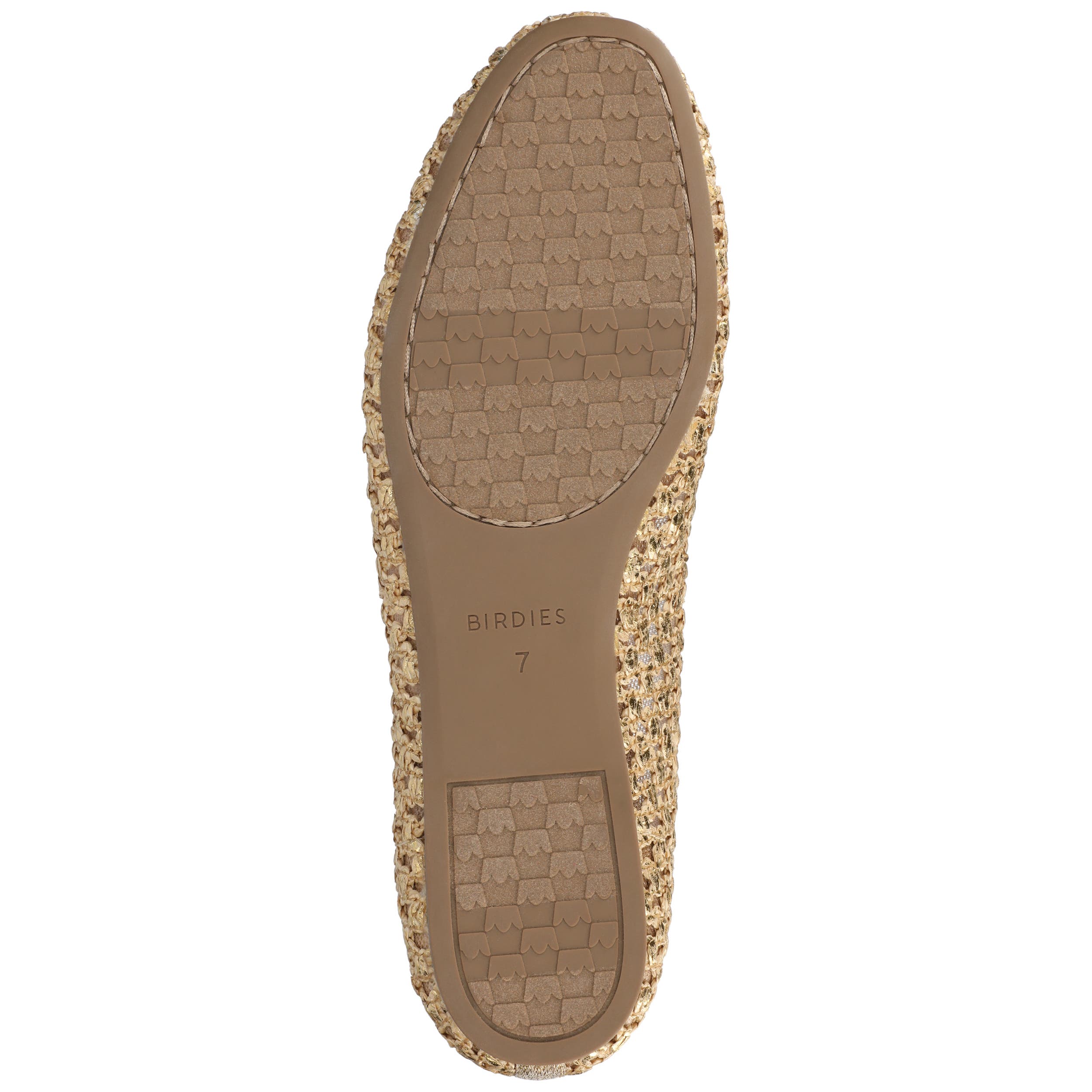 Birdies The Songbird Flat, Alternate, color, Gold Openweave