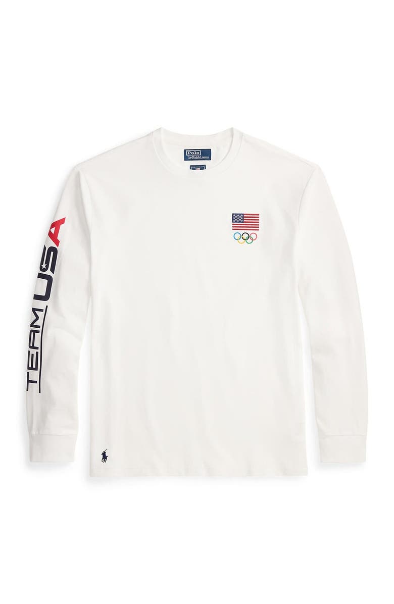 Polo Ralph Lauren Men's Polo Ralph Lauren Team USA Graphic T-Shirt, Main, color, White