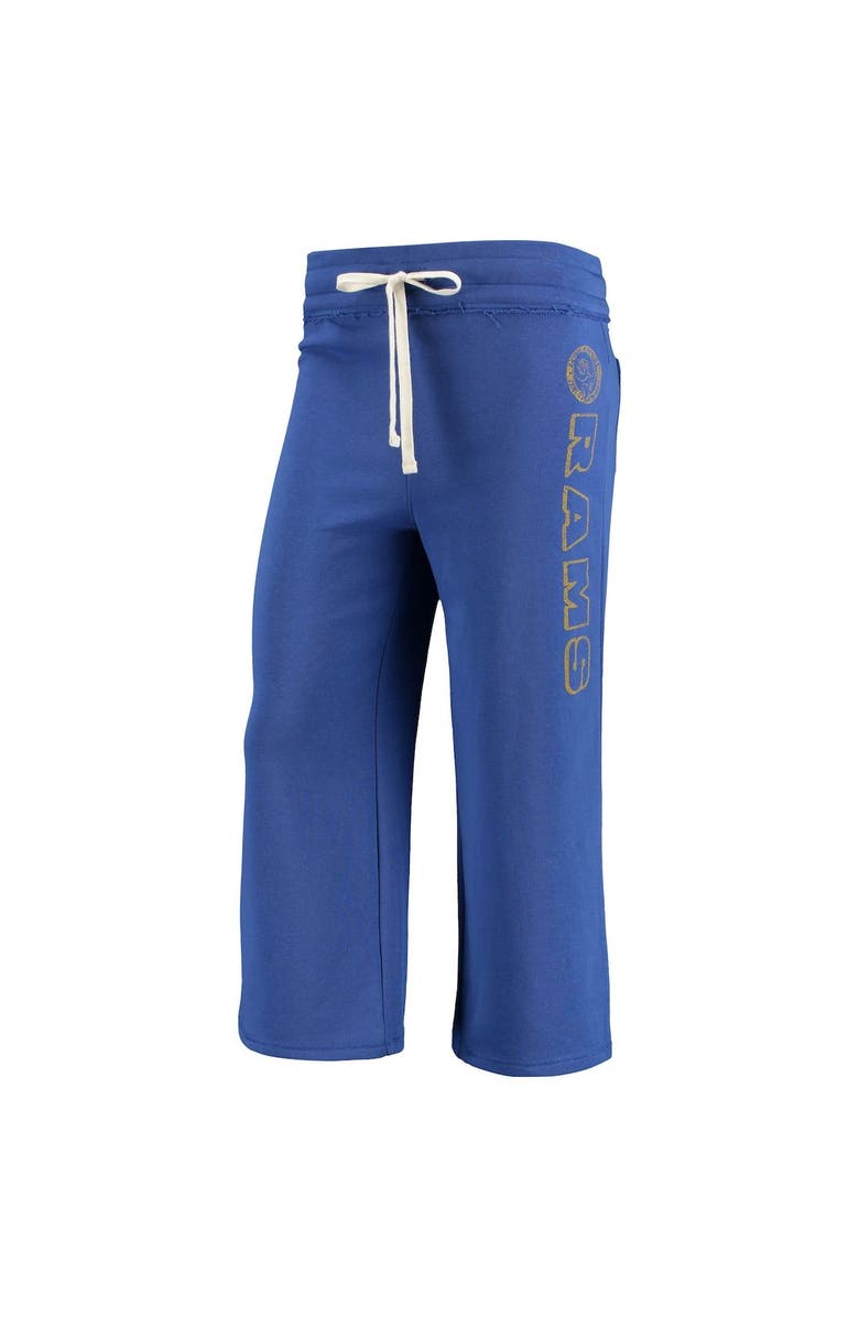 Junk Food Women's Junk Food Royal Los Angeles Rams Cropped Pants, Alternate, color, Royal