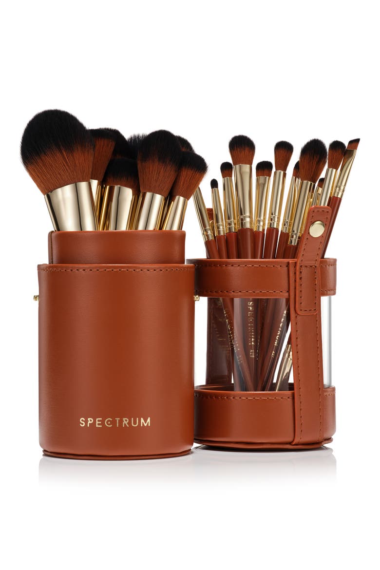Pantherine Pro 20-Piece Brush Set, Main, color, BEIGE