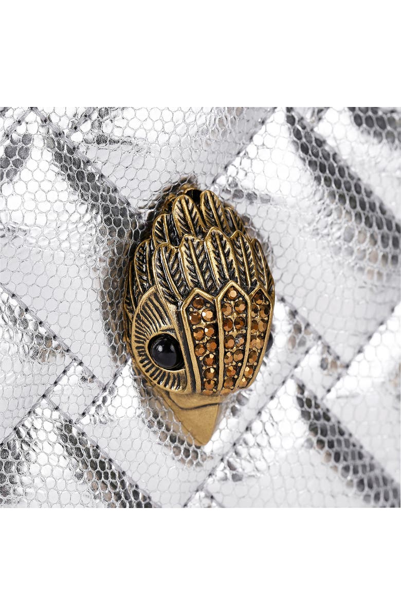 Kurt Geiger London Kensington Star Quilted Leather Crossbody Bag, Alternate, color,