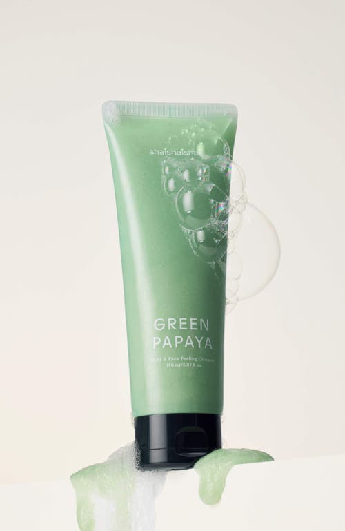 Shaishaishai Green Papaya Body & Face Peeling Cleanser