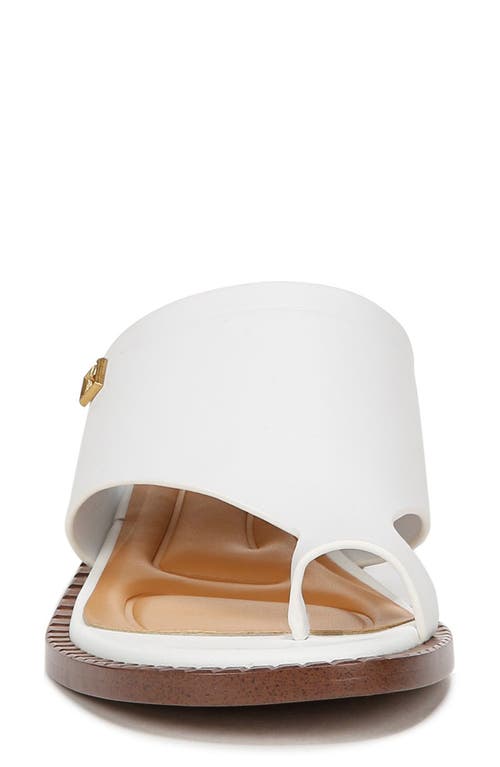 Franco Sarto Sia Slide Sandal In White
