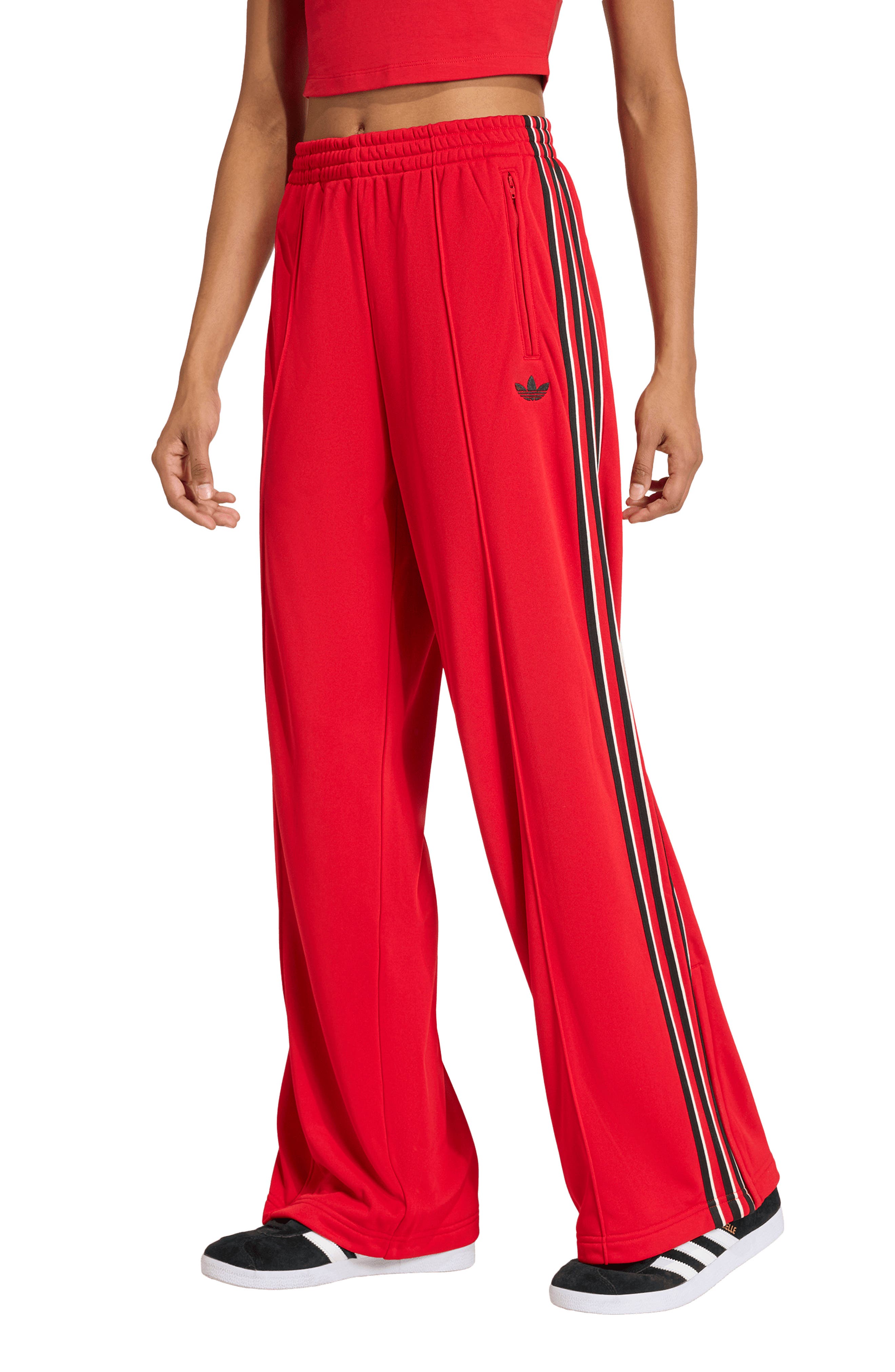 adidas Loose Wide Leg Track Pants