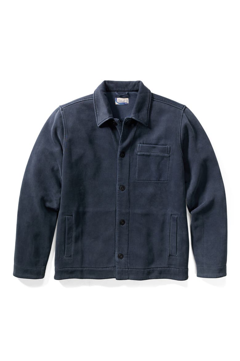 Cloud 9 Fleece Overshirt, Alternate, color, MOOD INDIGO